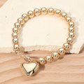 Chunky heart bracelet